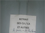 Bureau de retrait de courrier